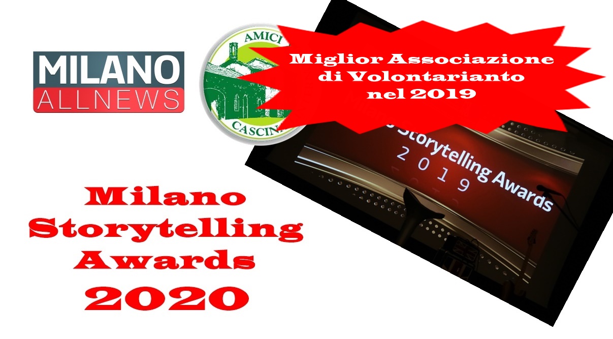 20 ottobre: “Milano Storytelling Awards 2020”